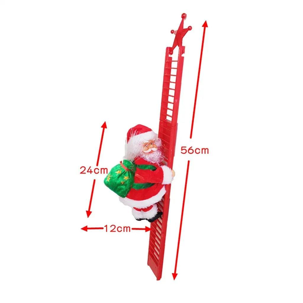 Enfeite Natalino Papai Noel Com Música - ForhouseS