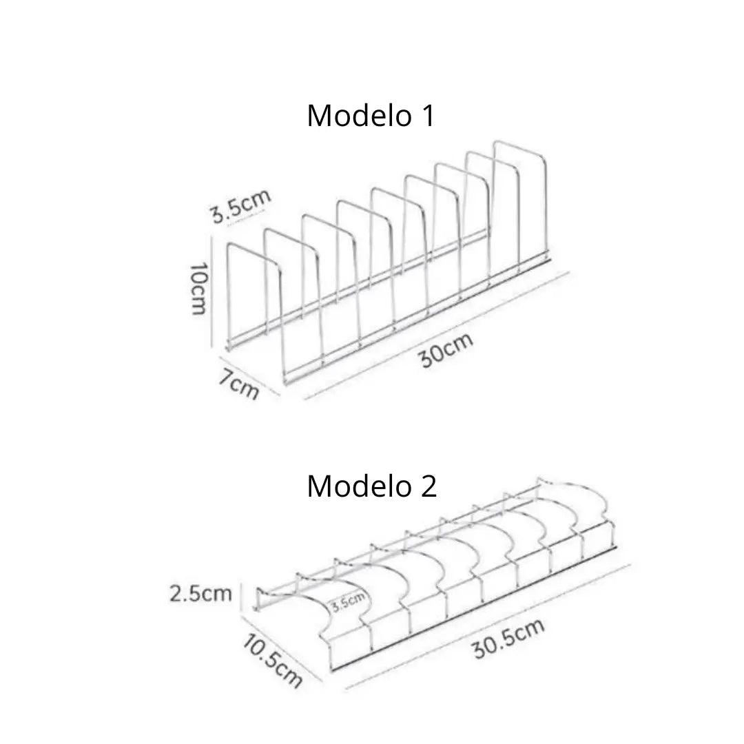 Organizador de Pratos Vertical para Cozinha - ForhouseS