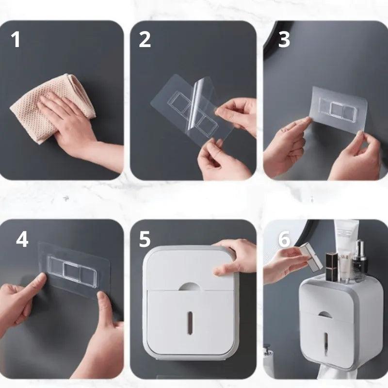 Porta Papel Higiênico Multifuncional - ForhouseS