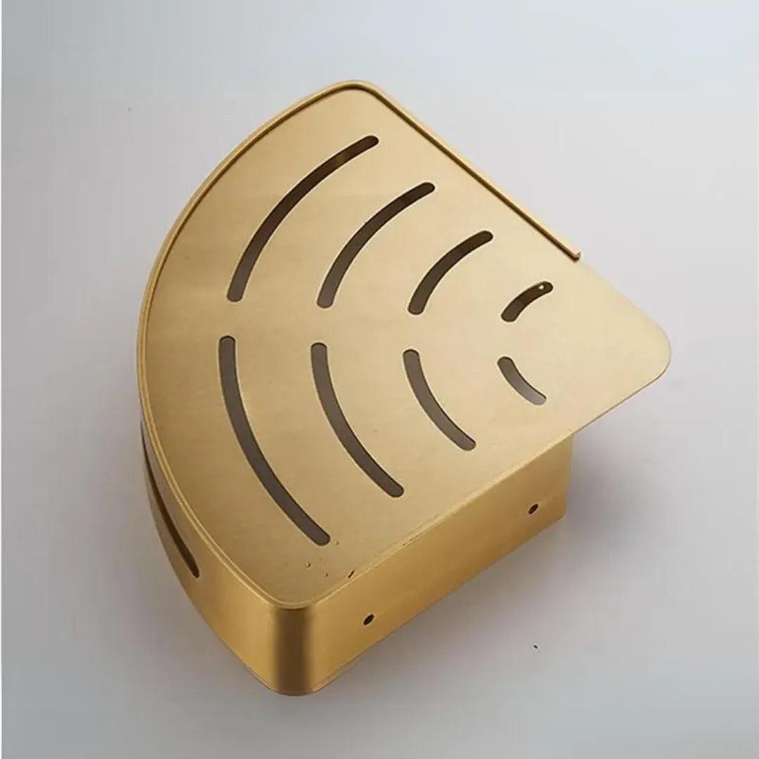 Prateleira De Canto Para Banheiro Dourada - ForhouseS