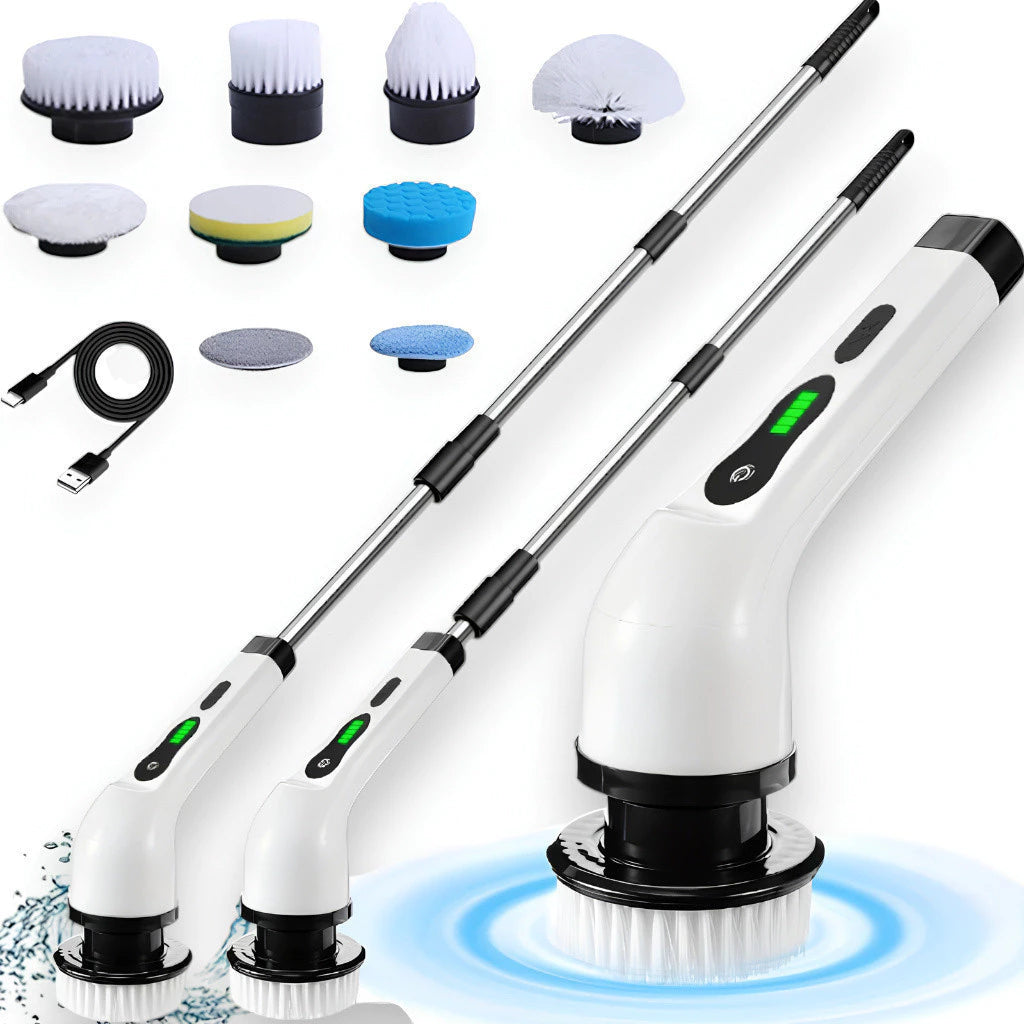 PowerClean™ - Escova de Limpeza Elétrica 9 em 1
