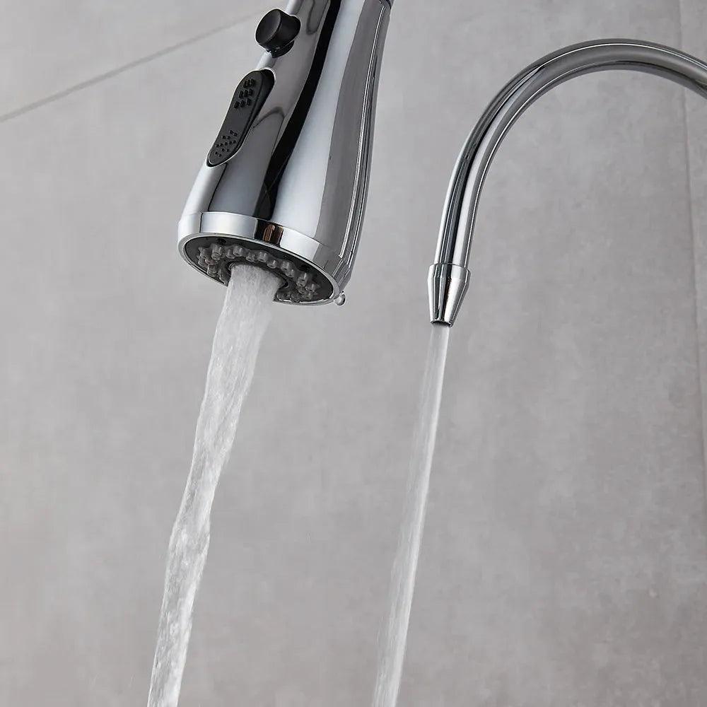 Torneira Para Cozinha Gourmet Monocomando Dupla Função Filtro Jato Extensível - ForhouseS