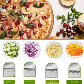 Fatiador Multifuncional 5 em 1 - Cortador Premium SmartChef™