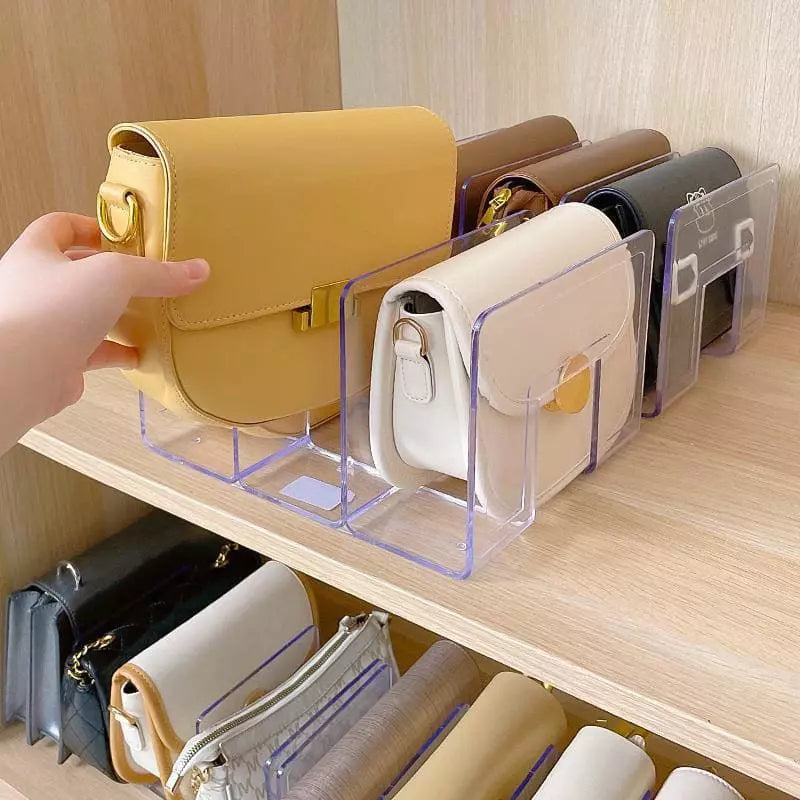 Organizador de Bolsa Acrílico com Divisória ForhouseS