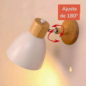 Arandela Articulada de Parede Interna Wooden - ForhouseS