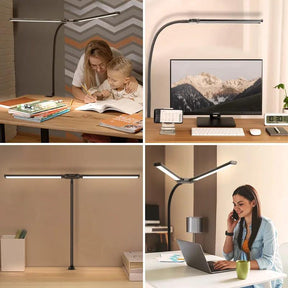 Luminária de Mesa Led Escritório Fléxivel Alumínio - ForhouseS